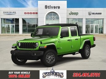 2025 Mojito Jeep Gladiator Sport S 4 Door 4X4 3.6L V6 24V VVT Engine Automatic