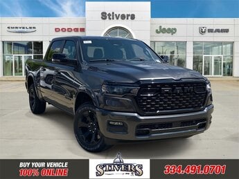 2026 Granite Crystal Metallic Clearcoat Ram 1500 Big Horn/Lone Star 4X4 Automatic 4 Door 3.0L I6 Engine Truck