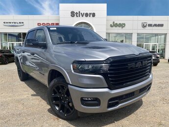 2025 Billet Silver Metallic Clearcoat Ram 1500 Laramie Truck Automatic 4 Door 4X4 3.0L I6 Engine