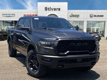 2025 Granite Crystal Metallic Clearcoat Ram 1500 Rebel Automatic 3.0L I6 Engine Truck 4X4 4 Door