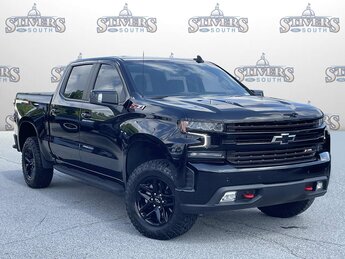 2022 Black Chevrolet Silverado 1500 LTD LT Trail Boss Truck Automatic 4X4 EcoTec3 6.2L V8 Engine