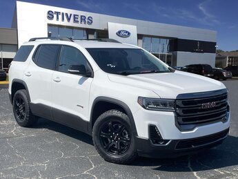 2023 Summit White GMC Acadia AT4 AWD SUV 4 Door 3.6L V6 SIDI Engine