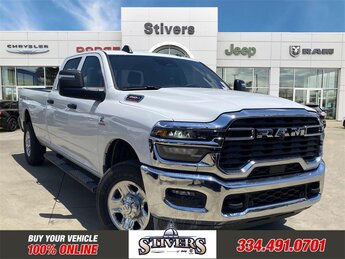 2025 Bright White Clearcoat Ram 3500 Tradesman 6.7L I6 Engine Automatic Truck 4X4