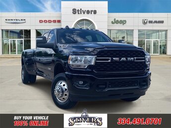 2024 Diamond Black Crystal Pearlcoat Ram 3500 Big Horn Automatic Truck 4X4 Cummins 6.7L I6 Turbodiesel Engine