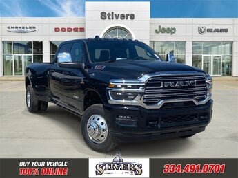 2026 Diamond Black Crystal Pearlcoat Ram 3500 Laramie Truck I6 Engine 4 Door