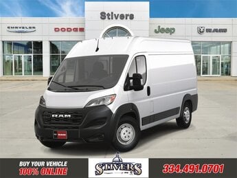 2025 Ram ProMaster 2500 High Roof 3 Door 3.6L V6 24V VVT Engine Van FWD