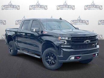 2021 Black Chevrolet Silverado 1500 LT Trail Boss Truck 4X4 4 Door EcoTec3 5.3L V8 Engine Automatic