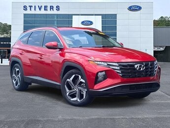2023 Calypso Red Hyundai Tucson SEL Automatic FWD 2.5L I4 DGI DOHC 16V LEV3-ULEV70 187hp Engine 4 Door SUV