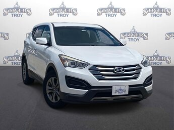 2016 Frost White Pearl Hyundai Santa Fe Sport 2.4 Base 4 Door SUV 2.4L I4 DGI DOHC 16V Engine FWD Automatic