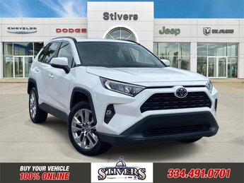2019 Super White Toyota RAV4 XLE Premium Automatic AWD SUV 4 Door 2.5L 4-Cylinder DOHC Dual VVT-i Engine