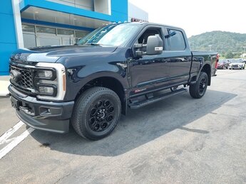 2025 Antimatter Blue Metallic Ford Super Duty F-350 SRW XLT 4X4 Automatic 6.7L High Output Power Stroke V8 Diesel Engine