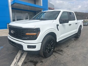 2025 Oxford White Ford F-150 STX 2.7L V6 EcoBoost Engine Automatic 4 Door Truck