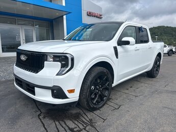 2025 Oxford White Ford Maverick Lobo Standard Automatic AWD 4 Door EcoBoost 2.0L I4 GTDi DOHC Turbocharged VCT Engine Truck