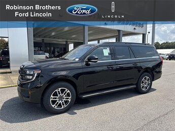 2025 Agate Black Metallic Ford Expedition Max Automatic SUV EcoBoost 3.5L V6 GTDi DOHC 24V Twin Turbocharged Engine RWD