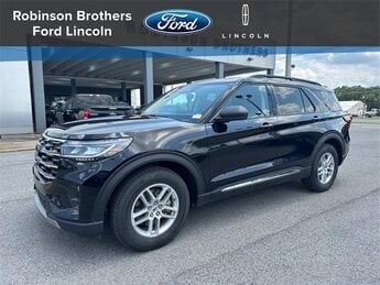 2025 Agate Black Metallic Ford Explorer Active Automatic 4 Door RWD SUV 2.3L EcoBoost I-4 Engine