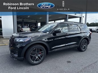 2025 Agate Black Metallic Ford Explorer ST Automatic 4X4 3.0L EcoBoost V6 Engine