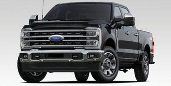 2025 White Ford Super Duty F-250 SRW King Ranch Truck 6.7L High Output Power Stroke V8 Diesel Engine 4X4 Automatic