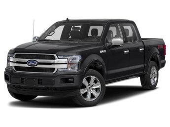 2019 Agate Black Metallic Ford F-150 Platinum 4X4 Automatic 3.5L V6 EcoBoost Engine