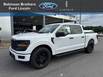 2025 Oxford White Ford F-150 STX 2.7L V6 EcoBoost Engine 4 Door Truck Automatic RWD