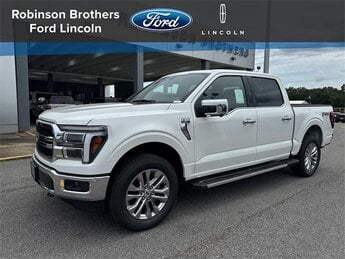 2025 White Ford F-150 Lariat Automatic PDI DOHC Engine 4X4