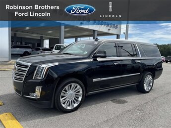 2020 Black Raven Cadillac Escalade ESV Platinum Edition 6.2L V8 Engine RWD SUV 4 Door Automatic