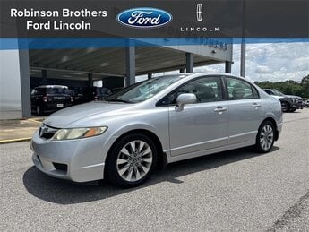 2011 Alabaster Silver Metallic Honda Civic EX Automatic FWD 1.8L I4 SOHC 16V i-VTEC Engine Car 4 Door