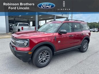 2025 Ruby Red Metallic Tinted Clearcoat Ford Bronco Sport Big Bend 4 Door Automatic SUV 1.5L EcoBoost Engine