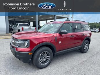 2025 Ruby Red Metallic Tinted Clearcoat Ford Bronco Sport Big Bend 4 Door Automatic SUV 1.5L EcoBoost Engine