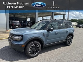 2025 Azure Gray Metallic Tri-Coat Ford Bronco Sport Outer Banks Automatic 4X4 4 Door