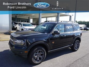 2024 Shadow Black Ford Bronco Sport Badlands 4 Door SUV 4X4 Automatic EcoBoost 2.0L I4 GTDi DOHC Turbocharged VCT Engine