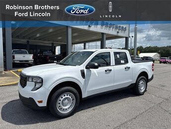 2025 Oxford White Ford Maverick XL 2.5L I-4 Hybrid Engine Truck 4 Door FWD Automatic (CVT)