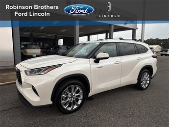 2021 Toyota Highlander Hybrid Limited FWD Automatic (CVT) SUV 2.5L I4 PDI Hybrid DOHC 16V LEV3-SULEV30 186hp Engine 4 Door