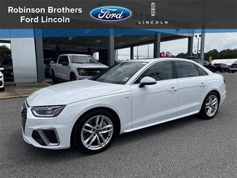 2022 White Audi A4 45 S line Prestige 4 Door AWD Car Automatic 2.0L TFSI Engine