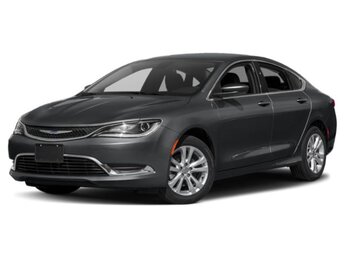 2015 Granite Crystal Metallic Clearcoat Chrysler 200 Limited 4 Door Car FWD 2.4L I4 MultiAir Engine Automatic
