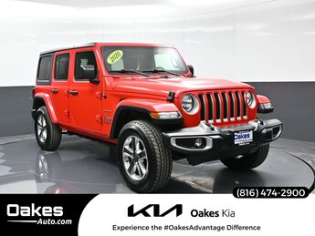 2020 Jeep Wrangler Unlimited Sahara 4 Door Automatic 4X4 2.0L I4 DOHC Engine SUV