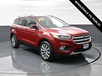 2017 Ruby Red Metallic Tinted Clearcoat Ford Escape Titanium FWD Automatic SUV