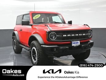 2023 Race Red Ford Bronco Black Diamond 4X4 2.7L EcoBoost V6 Engine Automatic