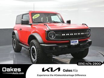 2023 Race Red Ford Bronco Black Diamond 4X4 2.7L EcoBoost V6 Engine Automatic