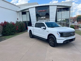 2023 Oxford White Ford F-150 Lightning Lariat Electric Motor Engine Automatic AWD Truck