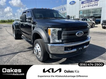 2017 Shadow Black Ford Super Duty F-450 DRW XL Truck 4X4 Automatic Power Stroke 6.7L V8 DI 32V OHV Turbodiesel Engine 4 Door