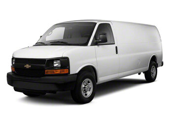 2012 Summit White Chevrolet Express 1500 Work Van Automatic RWD Vortec 4.3L V6 MPI Engine Van 3 Door