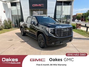 2023 Onyx Black GMC Sierra 1500 Denali Ultimate Truck 4X4 EcoTec3 6.2L V8 Engine Automatic 4 Door