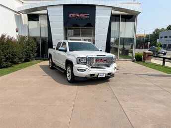2017 White Frost Tricoat GMC Sierra 1500 Denali Truck EcoTec3 6.2L V8 Engine Automatic