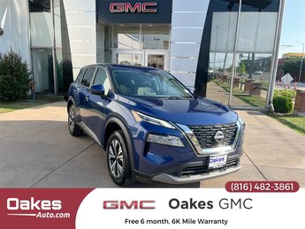 2023 Caspian Blue Metallic Nissan Rogue SV SUV 1.5L I3 Turbocharged DOHC 12V LEV3-ULEV50 201hp Engine AWD 4 Door