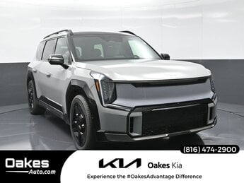 2026 Wolf Gray/Ebony Black Roof Kia EV9 GT-Line AWD Automatic Electric Engine