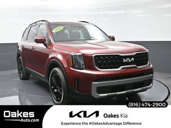 2023 Dawning Red Kia Telluride EX X-Line AWD Automatic 3.8L V6 DGI DOHC Dual CVVT Engine SUV