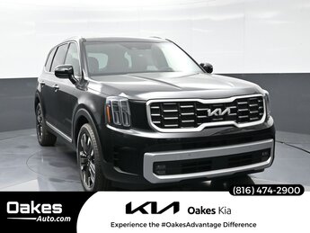 2025 Ebony Black Kia Telluride SX SUV 4 Door 3.8L V6 DOHC Engine Automatic