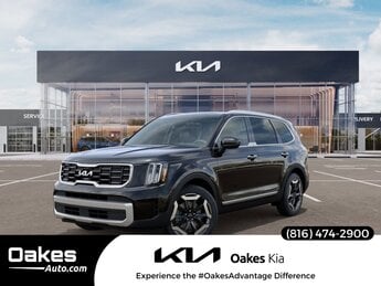 2025 Ebony Black Kia Telluride S Automatic 4 Door AWD