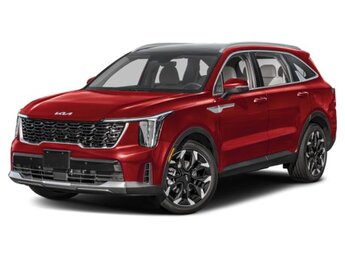 2025 Dawning Red Kia Sorento EX 4 Door Automatic SUV 2.5L I4 DGI Turbocharged DOHC 16V LEV3-SULEV30 281hp Engine FWD
