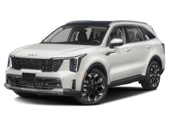 2025 Glacial White Pearl Kia Sorento SX Automatic 4 Door FWD 2.5L I4 DGI Turbocharged DOHC 16V LEV3-SULEV30 281hp Engine
